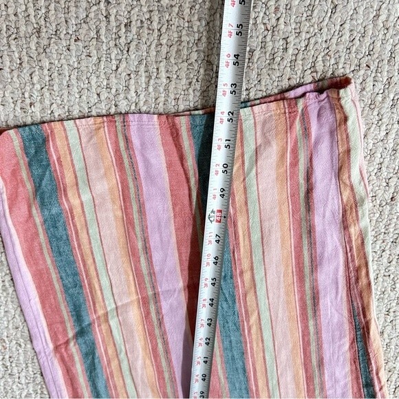 NWT American Eagle Striped Tie Back Tube Linen Jumpsuit - Picture 16 of 16